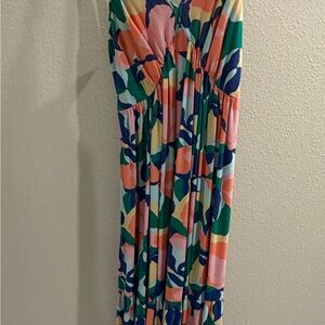 Jessica Simpson Colorful Maxi Dress